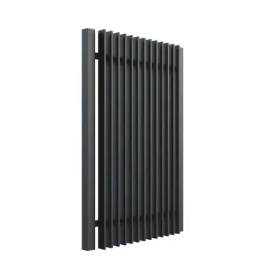 Vertical Blade Fence Gate