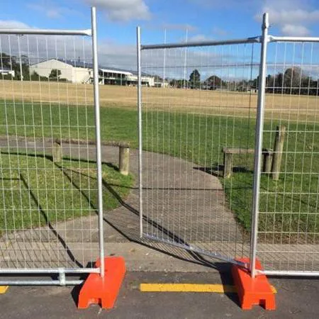 Weld Mesh Temporary Fence Gate in playground
