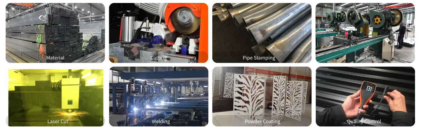 Ornamenta Fence Production Process