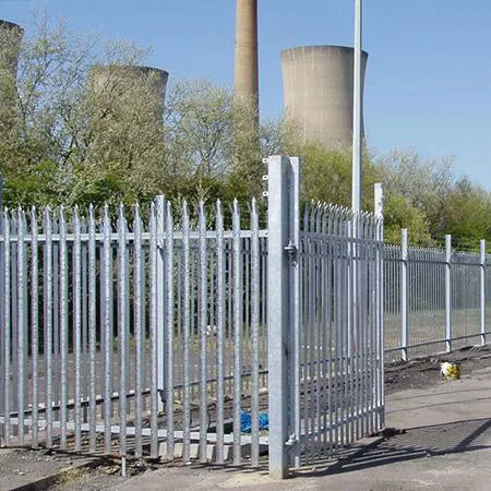 Steel Palisade Gates Application