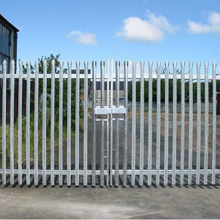 Steel Palisade Gates Application