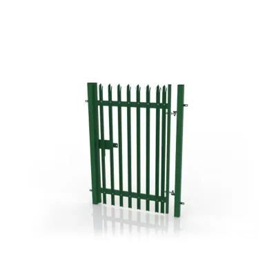 green palisade fencing
