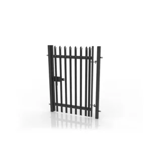 black palisade fencing