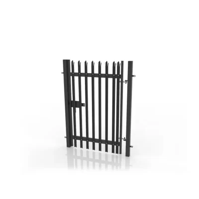 black palisade fencing