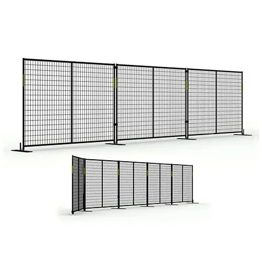 Powder Coated Welded Wire Temporary Fence