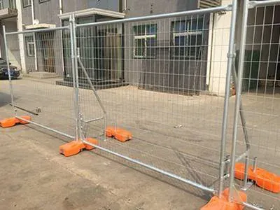 temporary fencing clamps Application 