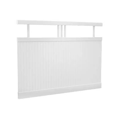 5 Top Vinyl Picket Privacy Fence Detail