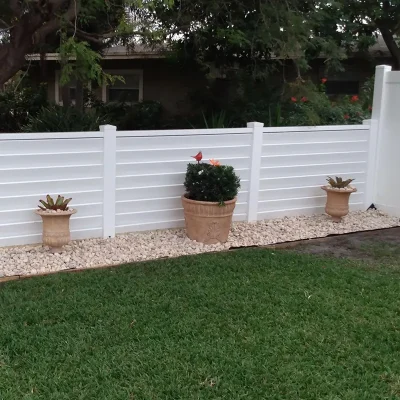 Louver Fence in garden