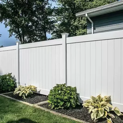 PVC Privacy Fence Application