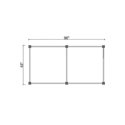 Screwless Planter Raised Bed Size