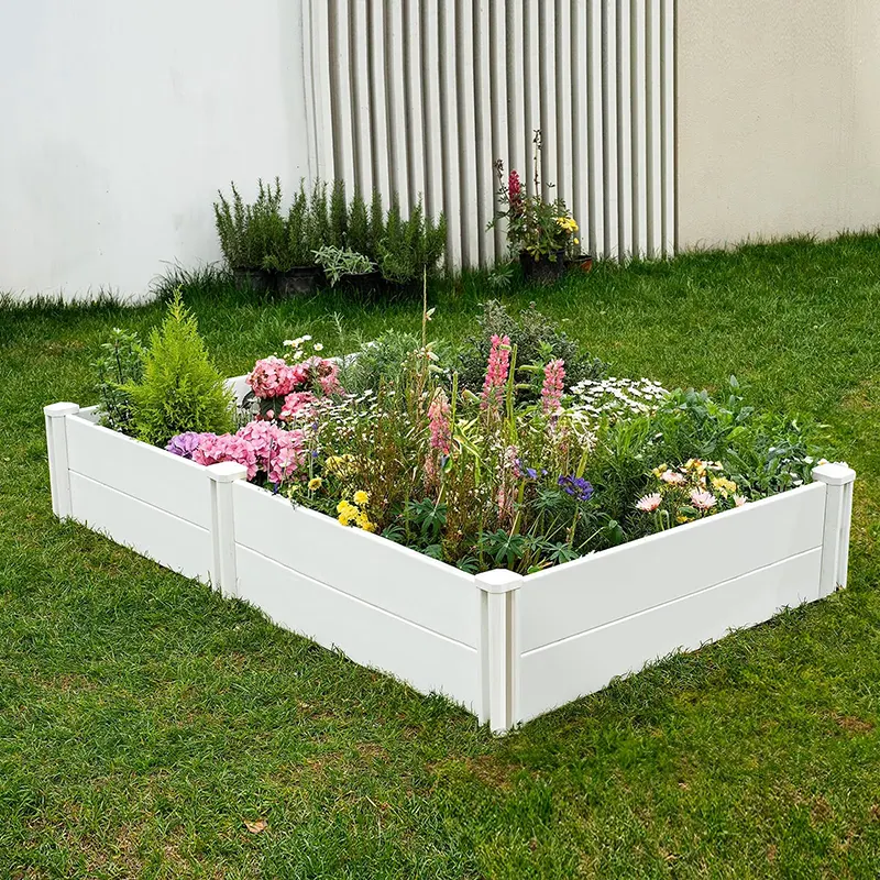 Screwless Planter Raised Bed for flower