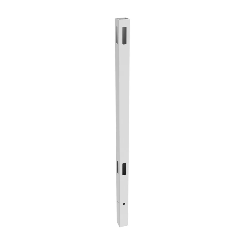 Sinotyp Rust Box Rectangle White Vinyl PVC Planter Box - Sinotop Fence