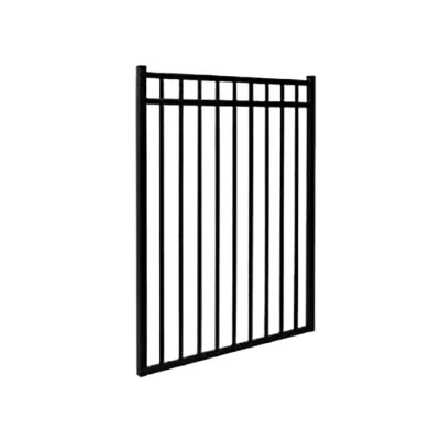 3 Rails Aluminum Flat Top Gate Detail