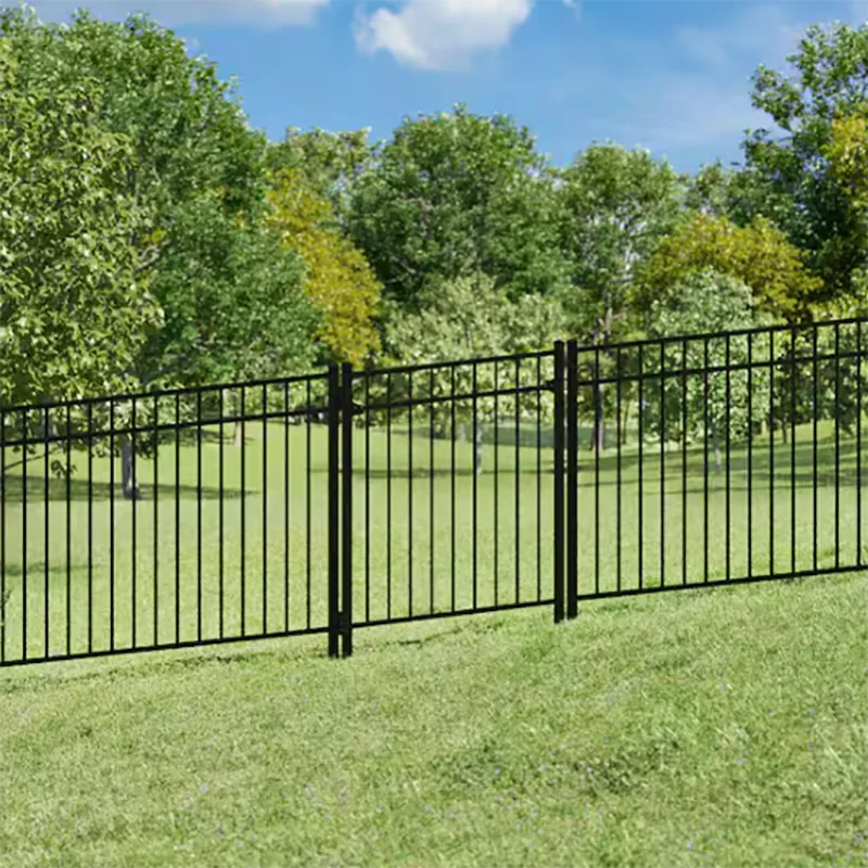 3 Rails Aluminum Flat Top Gate for park