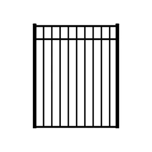 3 Rails Flat Top Aluminum Gate