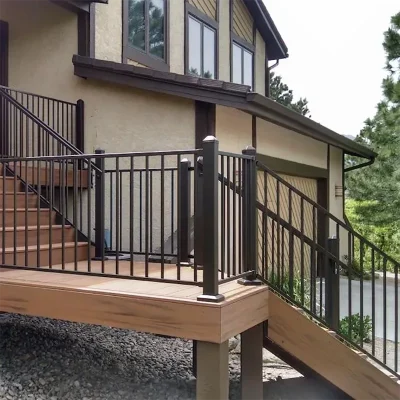 Aluminum Railing And Stair Handrail Railing in residential