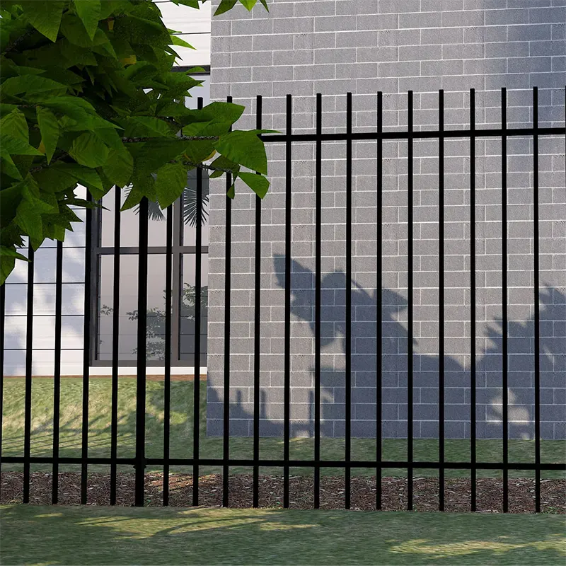 Extended Top Fence in backyard