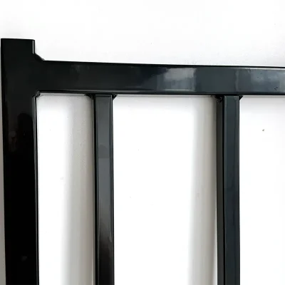 Steel Flat Top Fence Detail