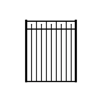 Flat Top Gate With Spear