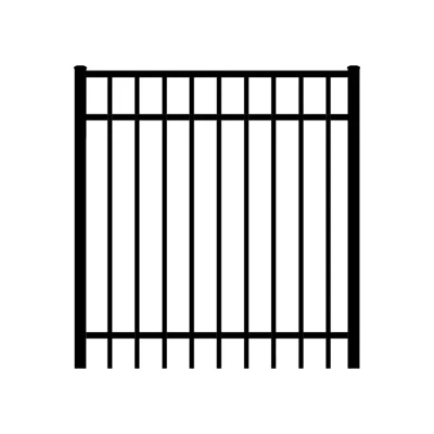 Flat Top Rackable Gate