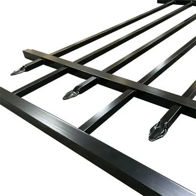 Flat Top With Spear Fence Detail