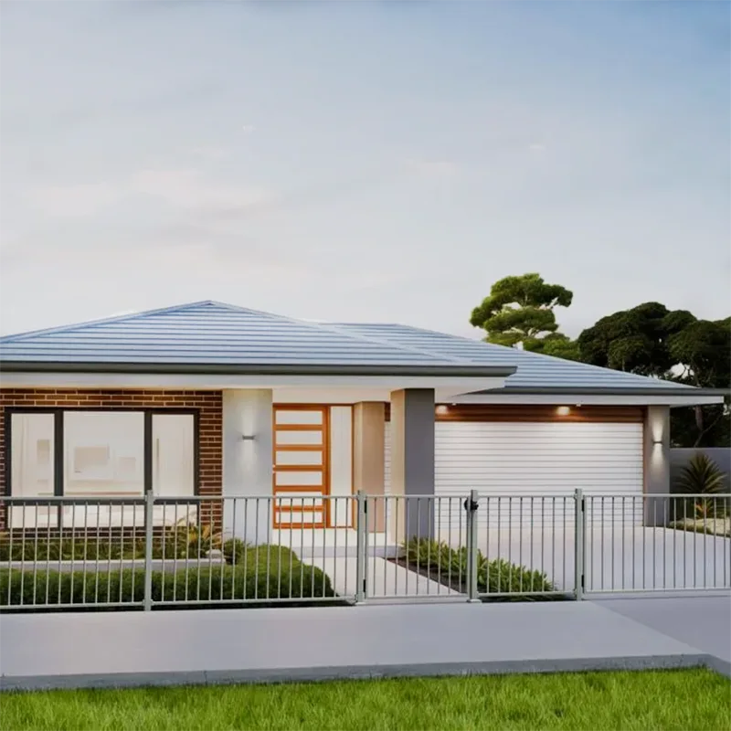 Steel Biasable Gate for Residential