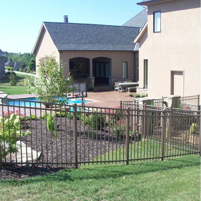 Steel Flat Top Rackable Fence