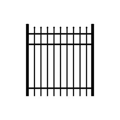 Steel Spear Top Rackable Gate