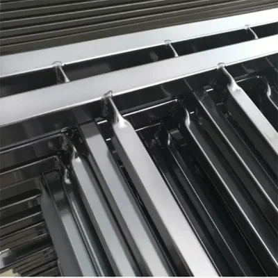 Steel Welded Biasable Fence Detail