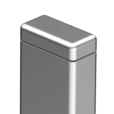 Fence-Pipe-Plastic-Rectangular-Cap